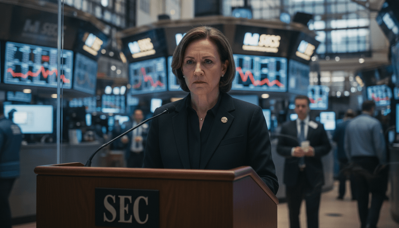 SEC Delay Casts Shadow on Tokenization's Wall Street Ascent, Sending Crypto Stocks Lower